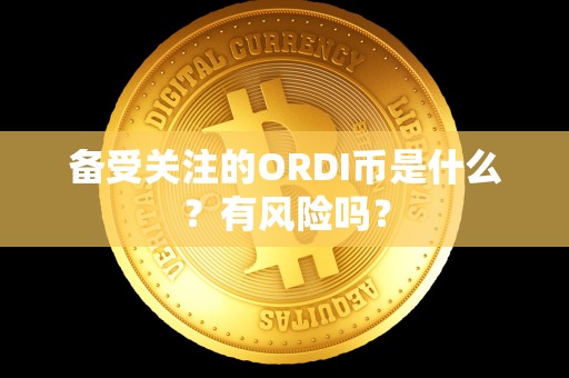 备受关注的ORDI币是什么？有风险吗？