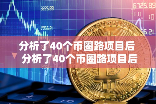 分析了40个币圈路项目后  分析了40个币圈路项目后及币圈项目分析爆料